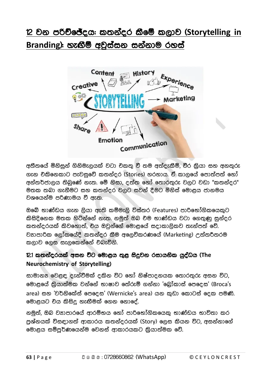 Business Psychology (ව්‍යාපාරික මනෝවිද්‍යාව) — Sample page 4