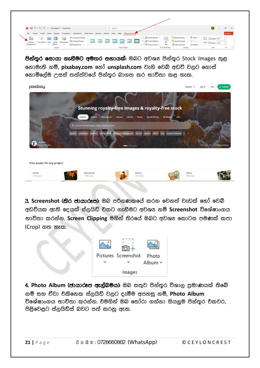 MS PowerPoint — Sample page 3