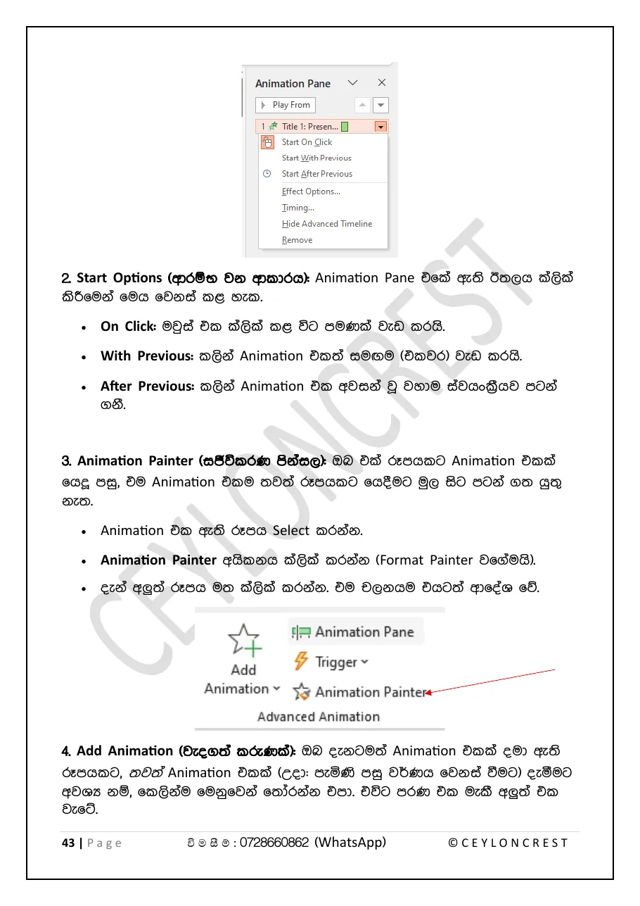 MS PowerPoint — Sample page 5